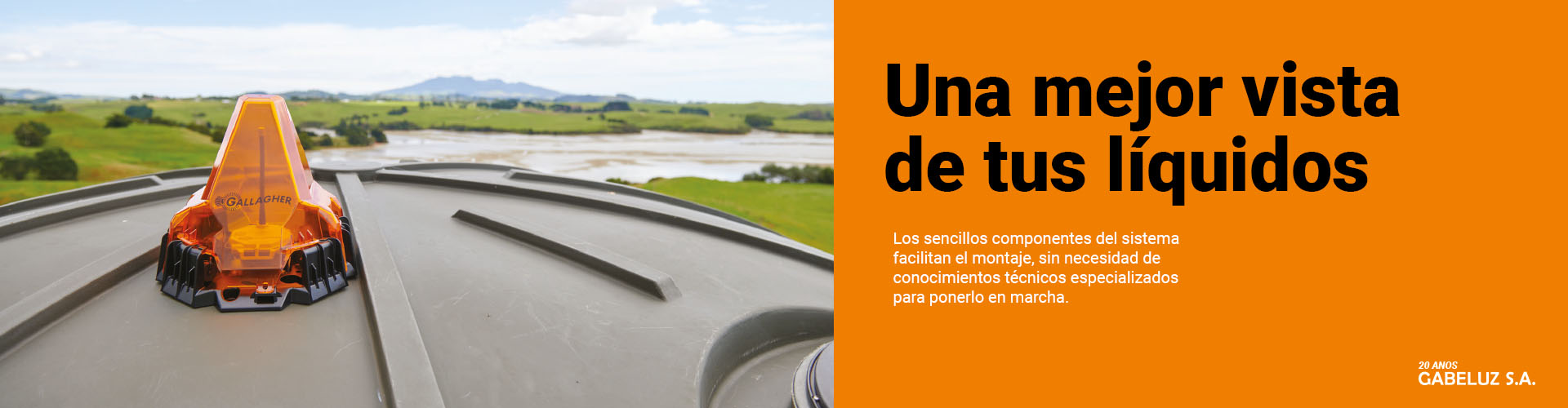 Banner Monitoreo de agua satelital